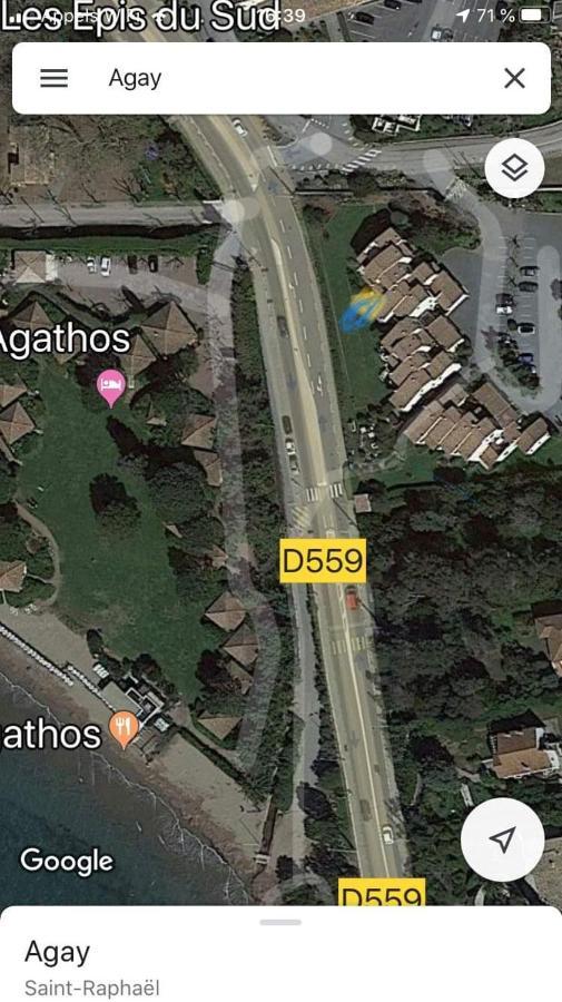 Agay Le Pti Bonheur 60M2 Rez De Jardin, En Bord De Mer Saint-Raphaël المظهر الخارجي الصورة