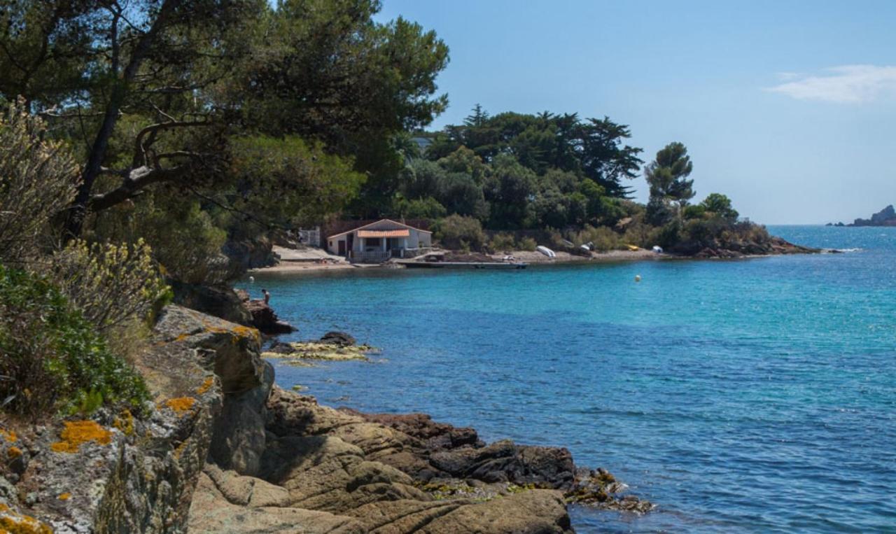 Agay Le Pti Bonheur 60M2 Rez De Jardin, En Bord De Mer Saint-Raphaël المظهر الخارجي الصورة